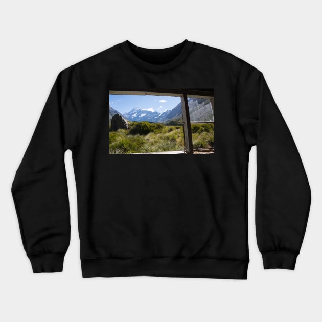 Mount Cook framed Crewneck Sweatshirt by sma1050